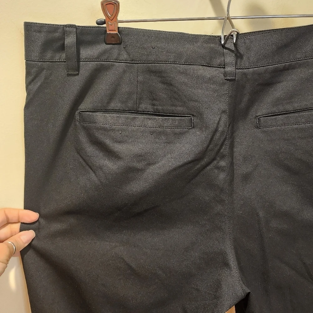 FILA Men's Black Golf Bermuda Flat Front Short Size 38